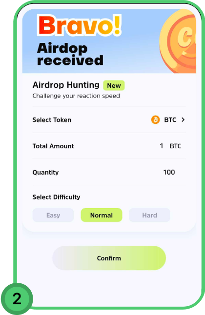 Крипто игра с аирдропом, играйте и зарабатывайте Bitcoin, криптоинструмент